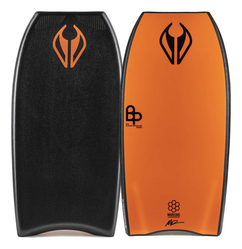 Bodyboard Mnd Ben Player Control Griptech Black / Orange -