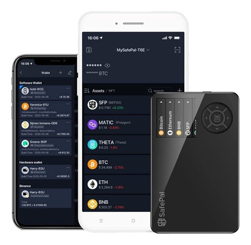 Imagen 3 de 8 de Safepal S1 Wallet Cartera Para Criptomoneda Bitcoin Ethereum