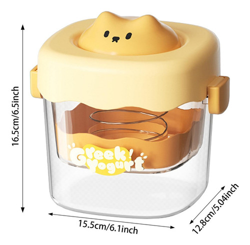 Colador De Yogur, Filtro De Yogur, Resorte De Acero