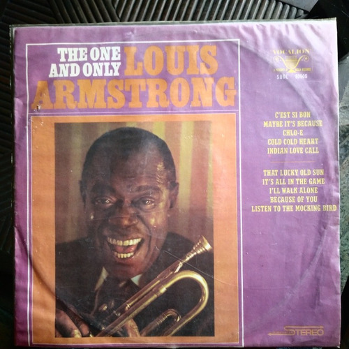 Louis Armstrong The One And Only Lp Ed Uy Muy Bueno