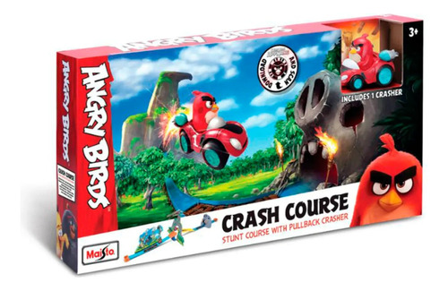 Pista Diversion + Auto Angry Birds Crash Course Febo