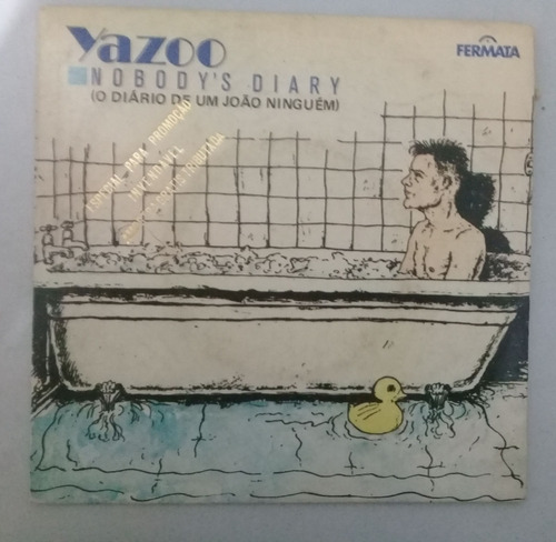 Compacto Vinil Yazoo Nobody's Diary State Farm Br Raro