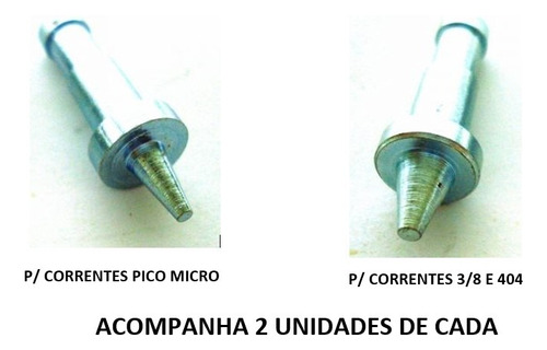 Kit Punção Desrebitador De Corrente Itecê 3/8 - 404  - Pm