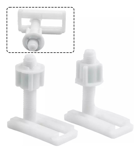 8pcs Tornillos Para Baño Asiento De Inodoro Tipo One-piece