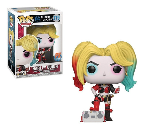 Funko Pop! Heroes #279 Harley Quinn W/boombox (px) Nortoys
