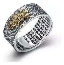 Comprar Anillo Pixiu Ajustable Feng Shui - Amuleto, Riqueza, Suerte