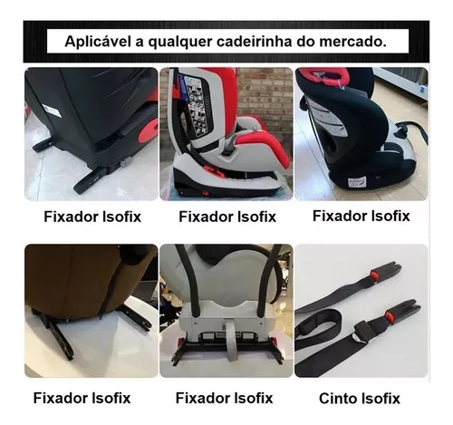 Suporte Universal Isofix Para Fixação De Cadeirinha Infantil