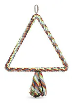 Comprar Columpio Triangular Grande Para Pájaros - Materiales Natural