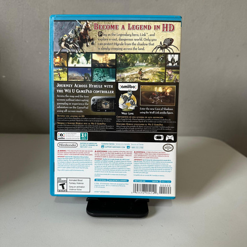 Zelda Twillight Princess Hd Wiiu Nintendo Americano Usado (Usado)