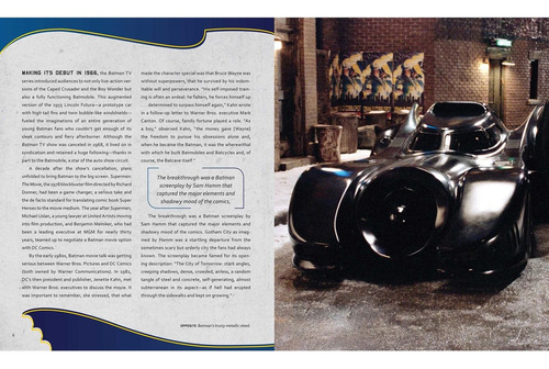 Libro Incredibuilds: Batmobile Batman Regresa Edición Inglés