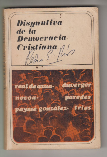 1968 Disyuntiva De Democracia Cristiana Real De Azua Y Otros