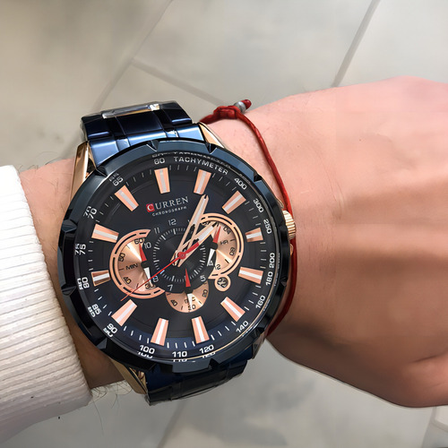 Reloj de acero inoxidable Curren 8363 para hombre