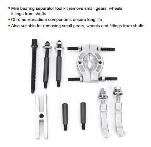 Kit Extractor De Rodamientos De 9 Piezas
