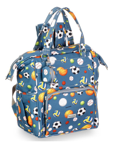 Mochila Multifuncional Fazendo Arte Futebol