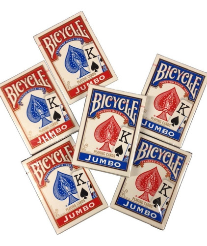 Naipes De Poker Bicycle Jumbo Índice Playing Cards Npk