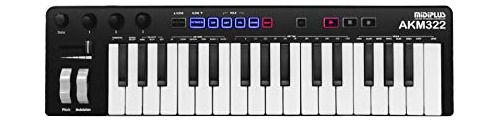 Controlador De Teclado Midi Usb- 32 Teclas