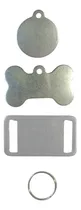 Comprar Chapitas Identificatorias Para Perros Sin Grabar + Argollas