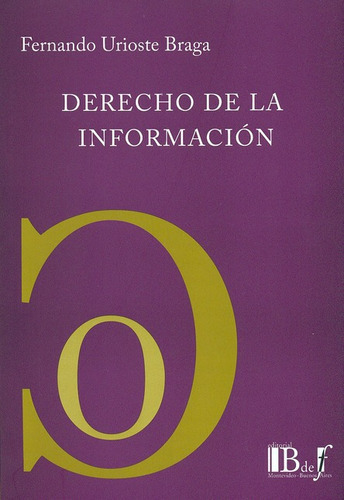 Libro Derecho De La Informacion