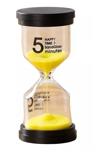 RELOJ DE ARENA 5 MINUTOS 8.5X4.4CM – Casa Fessta