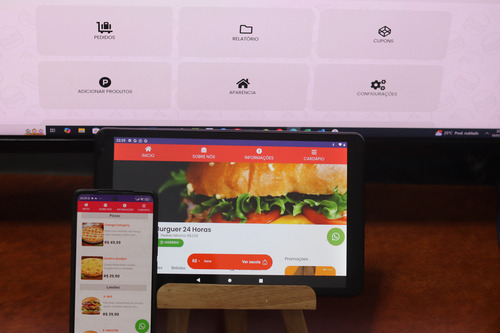 Sistema Aplicativo Delivery Instalado Na Play Store