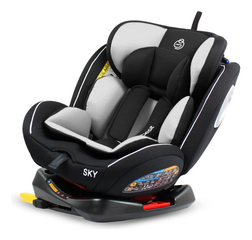 Silla Para Carro Bebé Sky 360 Isofix Bebesit 0 A 12 Años 