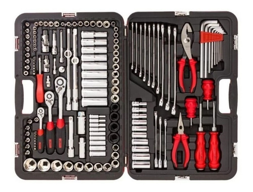 Set Herramientas Stanley Racing 150 Pzas. Maletin Caja Tubos