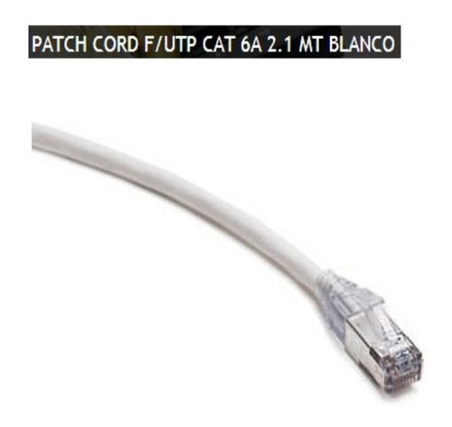 Puntotecno - User Cord Leviton Cat 6a Blanco Sellados