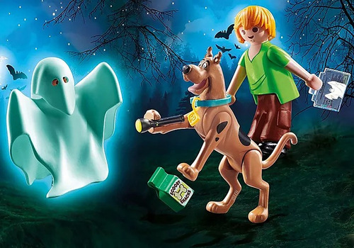 Playmobil Shaggy Scooby Doo Fantasma Original Coleccion 22