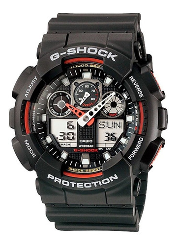 Reloj Casio G-shock Ga-100-1a4dr Análogo-digital