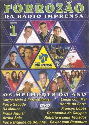 Forrozao Dvd Da Rádio Imprensa Novo Original Lacrado