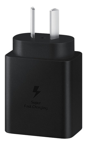 Imagen 3 de 4 de Cargador De Carga Rápida Samsung 45w Usb C Con Cable