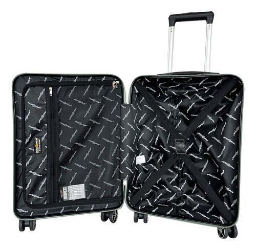 Maleta Pequeña 10 Kg Carry On Candado Tsa 4 Ruedas