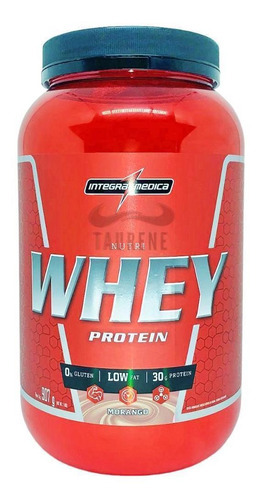 Nutri Whey Isolado Conc. Morango 907g Pote - Integralmedica