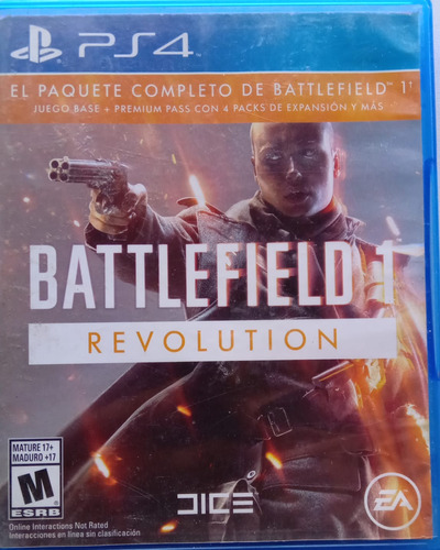 Battlefield 1 Revolution Usado Fisco Ps4