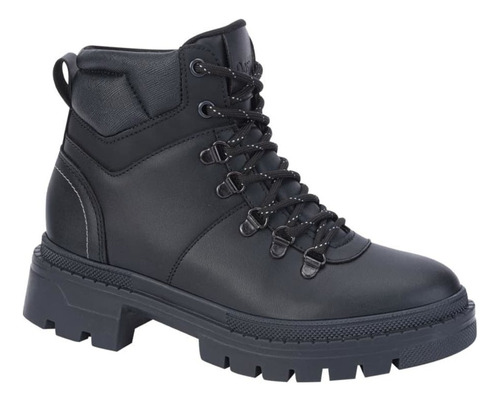 Bota Tipo Hiker Hpc Polo 5429 De Dama Color Negro