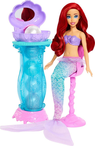 Muñeca Disney Princess Ariel con accesorios sorpresa