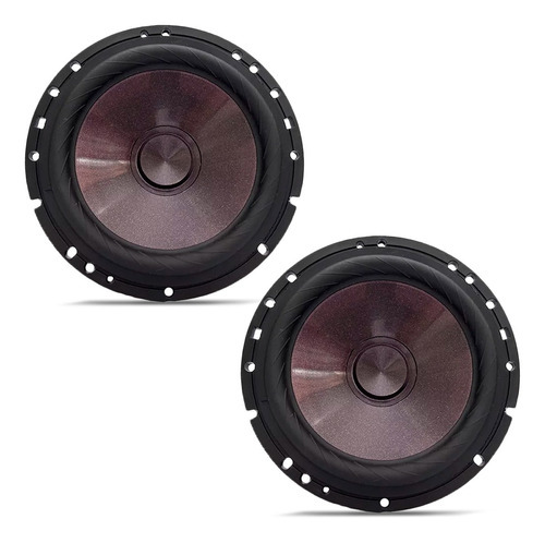 Kit Duas Vias 6' Bravox 120w Rms Cs50p Crossover Tweeters