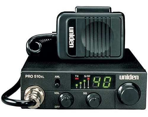 Radio Cb Uniden Pro510xl, Compacto, Pantalla Lcd