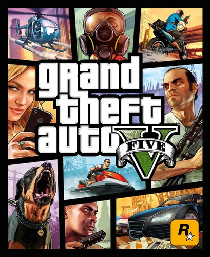 Grand Theft Auto V Standard Edition Rockstar Games Pc