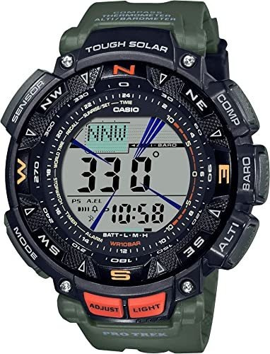 Casio Pathfinder - Reloj Digital Para Hombre, Con Triple