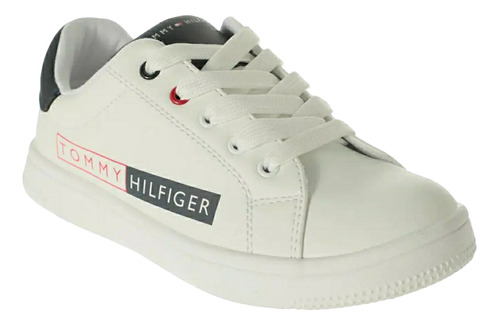 Tenis Tommy Hilfiger Para Niño Mod Low Cut Lace-up D3