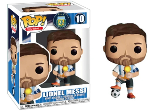 Funko Pop! Custom Lionel Messi #10 Argentina World Cup Qatar