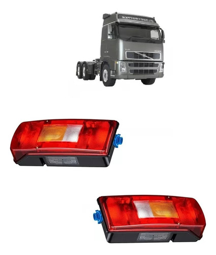 Lanterna Traseira Caminhão Volvo Fh Nh Vm 2004 Até 2015