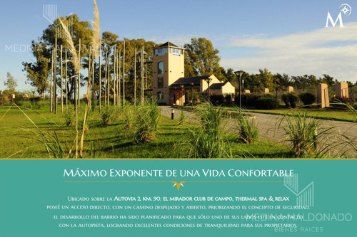 Terreno En  Venta - El Mirador Club De Campo