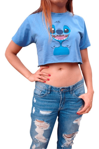 Blusa Crop Top Para Dama Talla Unica Promocion