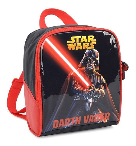 Lancheira Infantil Térmica Escolar Star Wars Darth Vader 