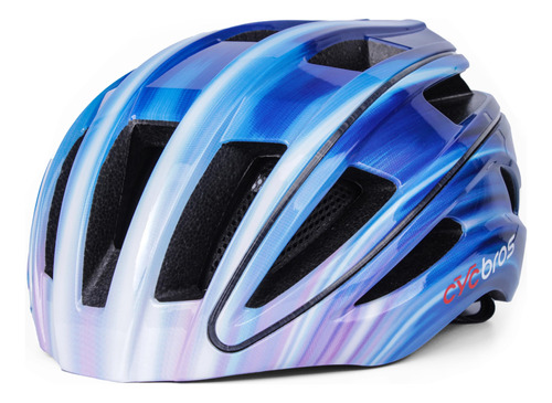 Cycbros Casco De Bicicleta Con Sistema De Luces Led De 360°,