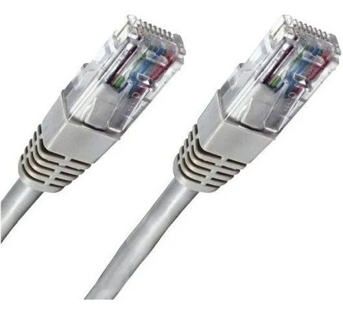 Imagen 1 de 4 de Cable De Red Utp 2 Metros Rj45 Cat 5e Patch Cord Ethernet