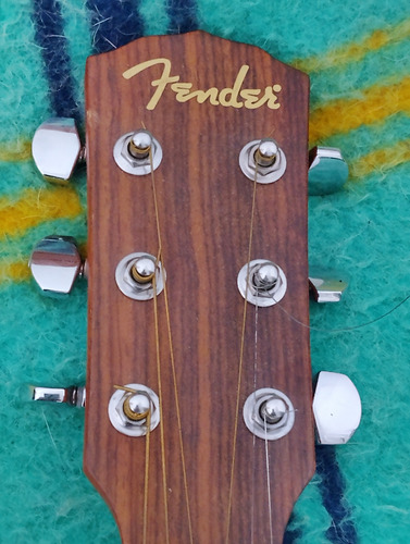 Guitarra Electroacustica Fender Cd-100ce Nat Marrón Claro Diestro (Usado)