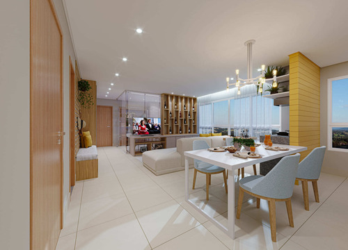 Imagem 20 de 30 de Apartamento À Venda Na Planta Inside Park Home, 3 Quartos Com 3 Suítes, 2 Vagas De Garagem, 91m² , Vila Rosa, Goiânia, Go - Go - Ap0215_insp